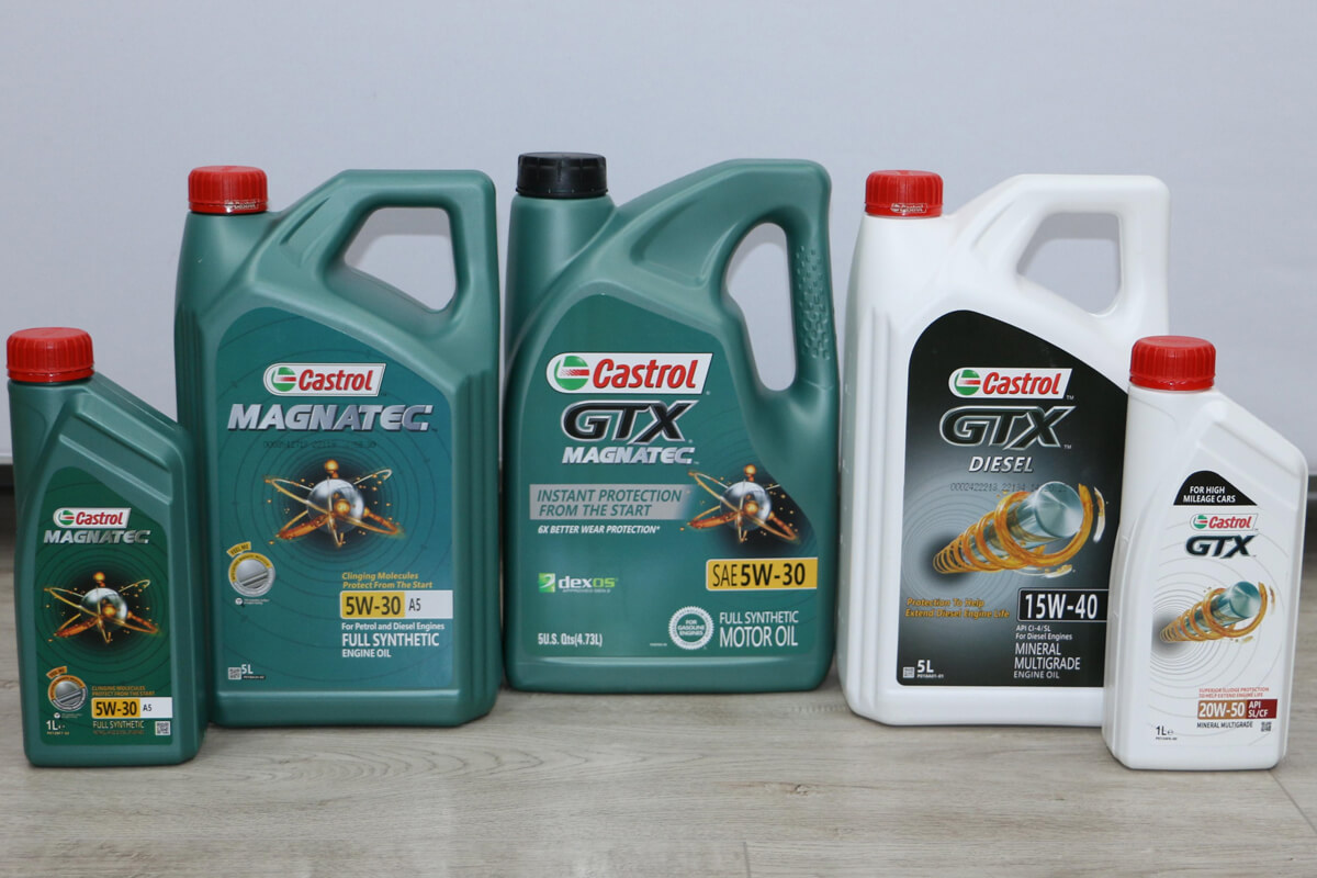 Castrol engine oil